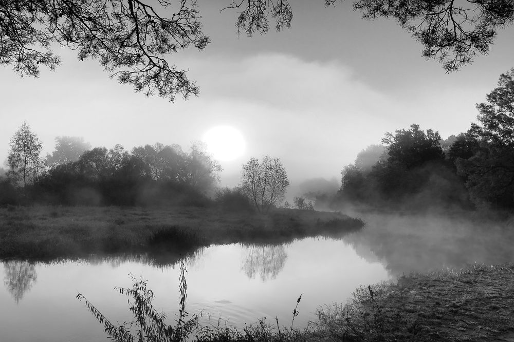 Рассвет на Случи.