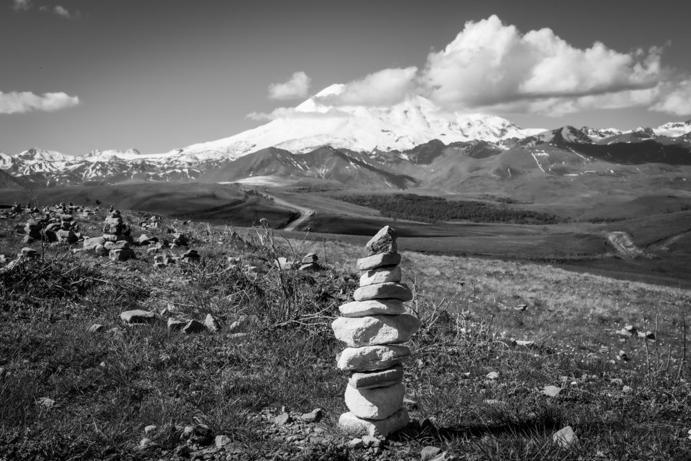 Величественный Эльбрус