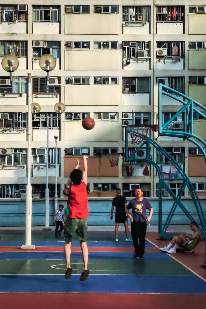 A photo of Choi Hung Estate before demolition