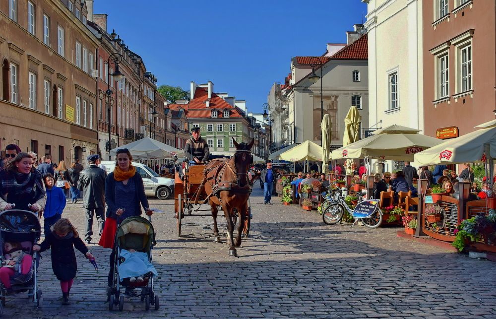 Прогулка в старом городе.