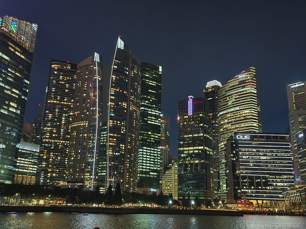 Огни ночного города