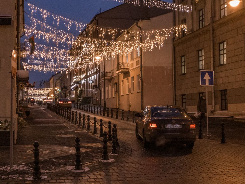 Новогодний Минск (Немига)