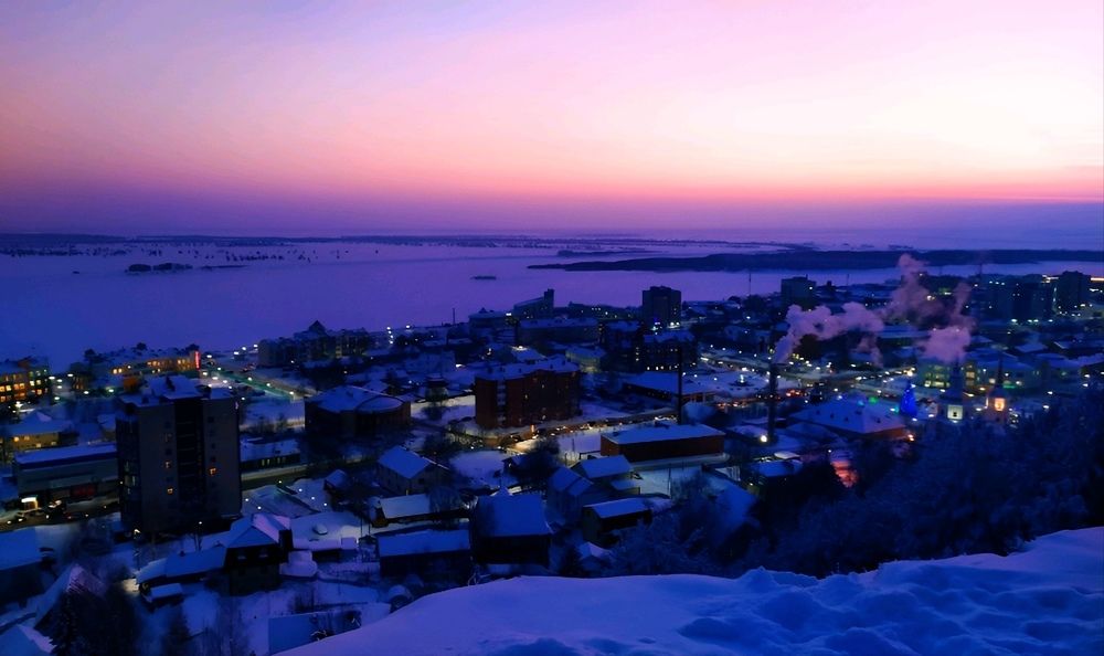 Ханты-Мансийск в феврале