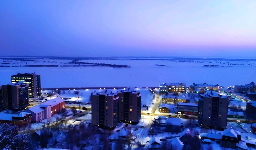 Вечерний Ханты-Мансийск
