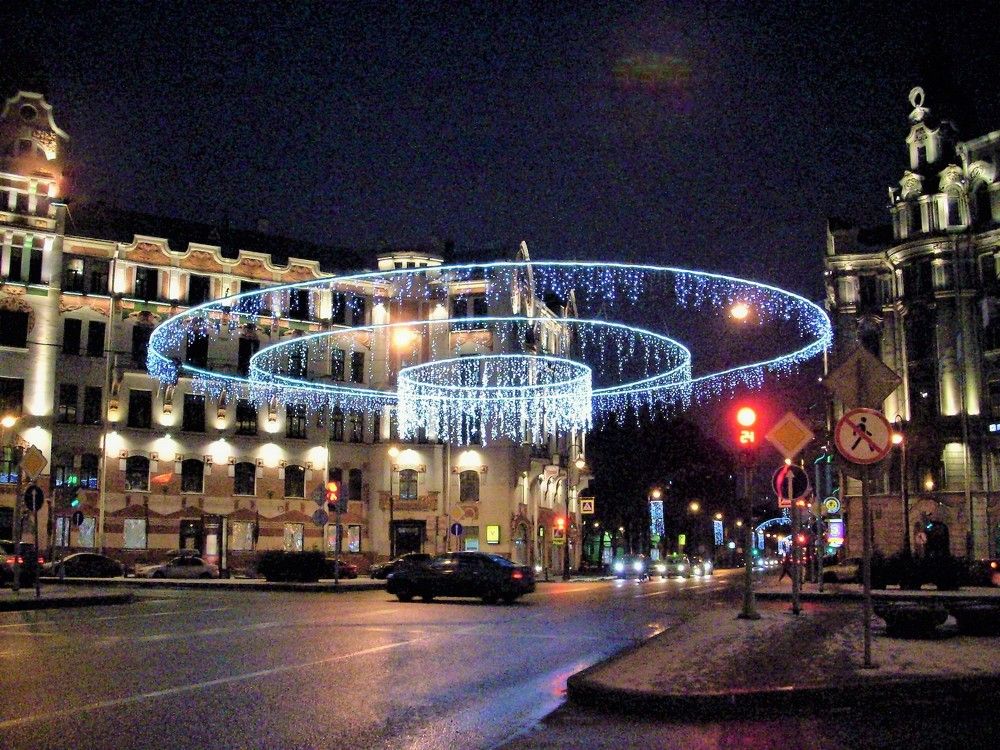 Вечерний Петербург.