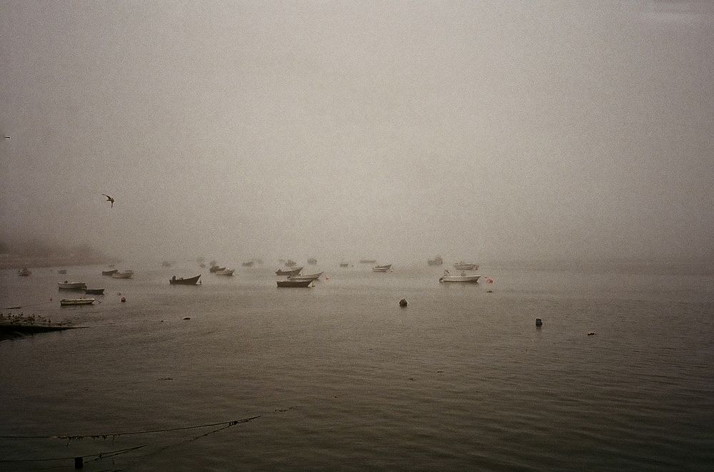 Рыбаки в океане