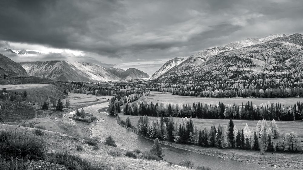 Алтай, долина реки Чуя