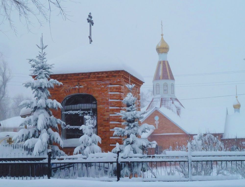 Снежный храм.