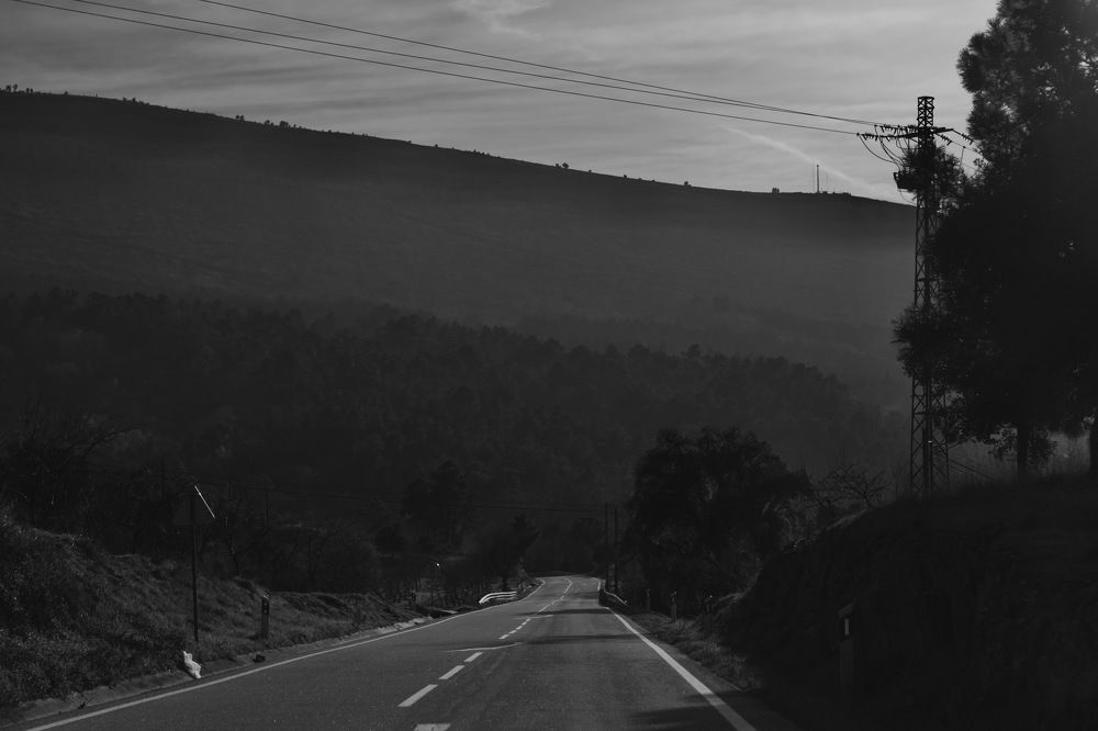 a road n the country side