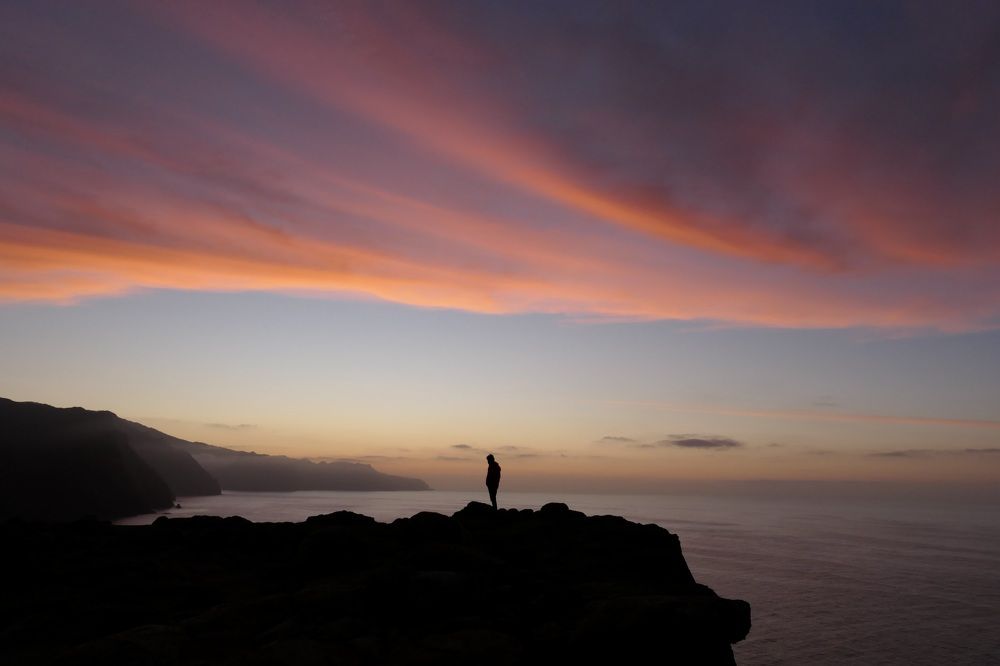 Rocks in the distance