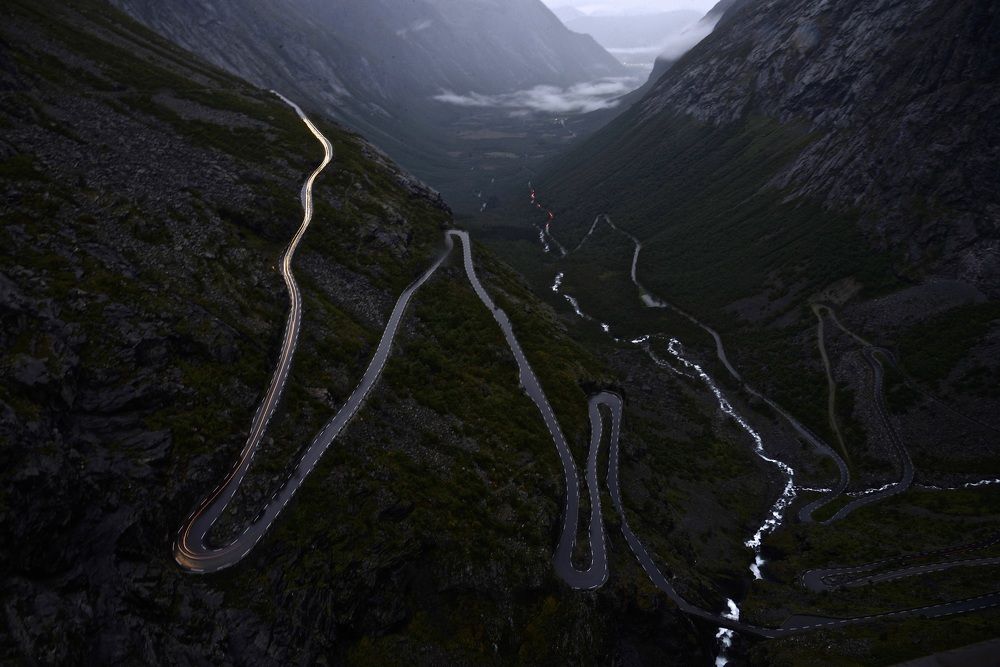 Trollstigen from above