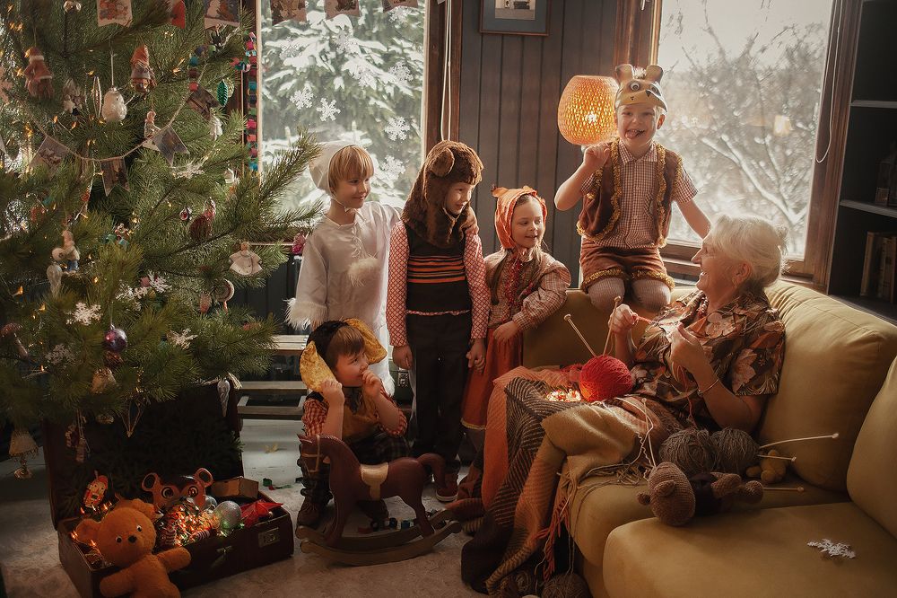 новогодние зверята