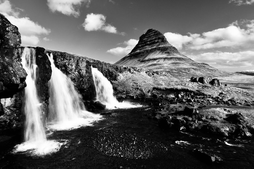 Waterfall in Iceland