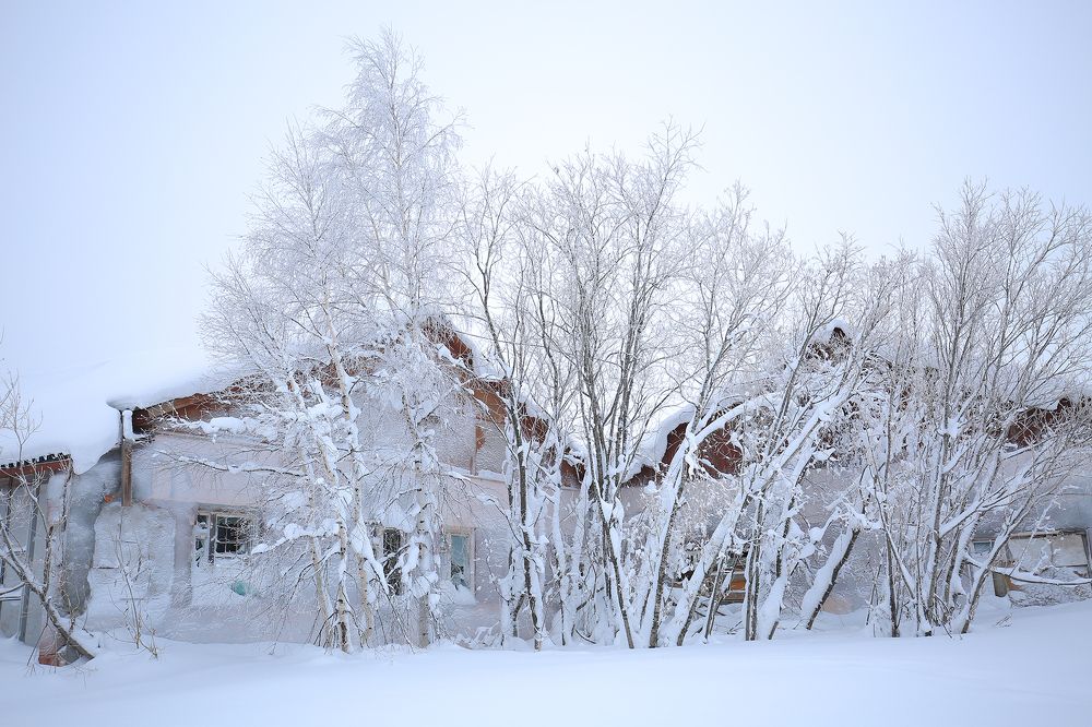 Заброшки в снегу