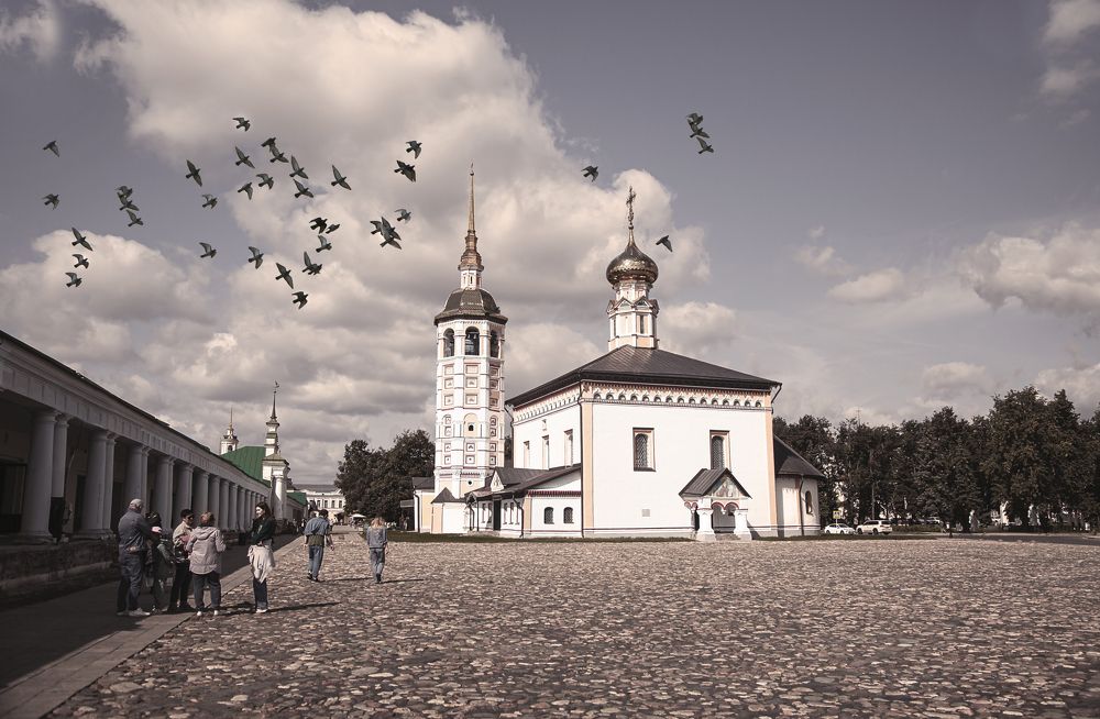 Красивый Суздаль.