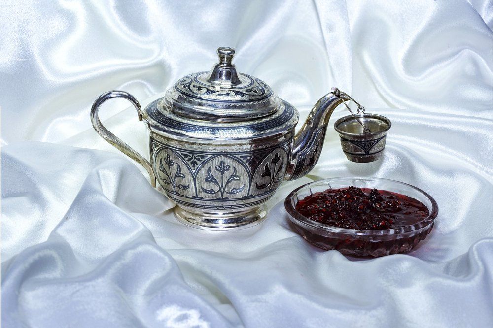 чайник с вареньем