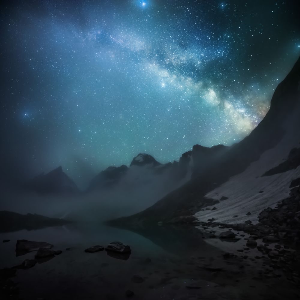 Млечный путь в тумане