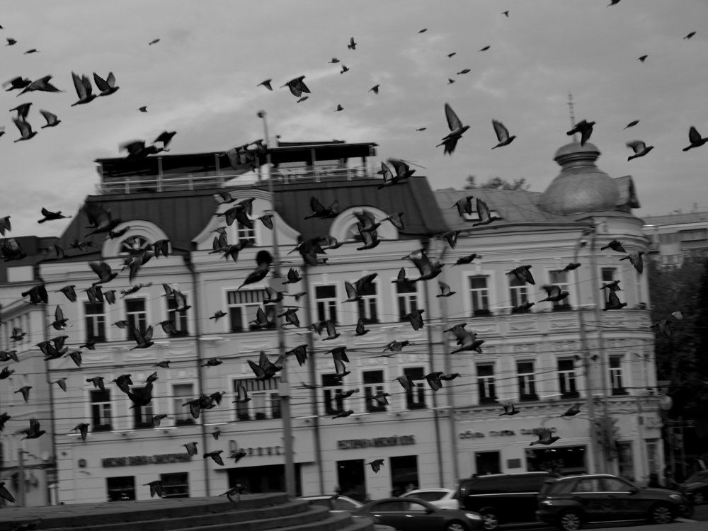 Город разлетелся