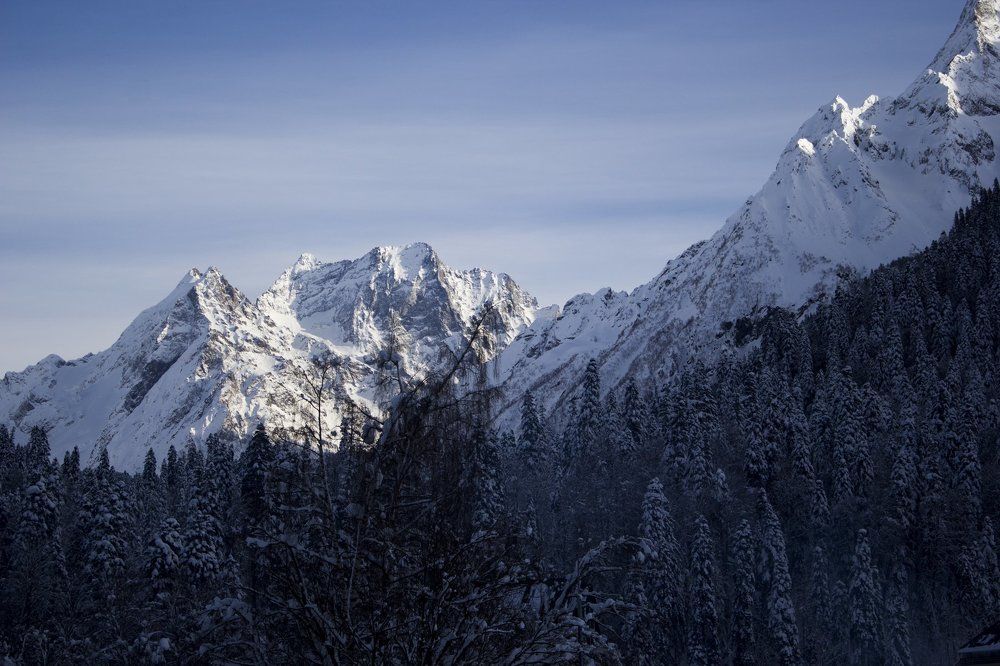 Домбайские красоты