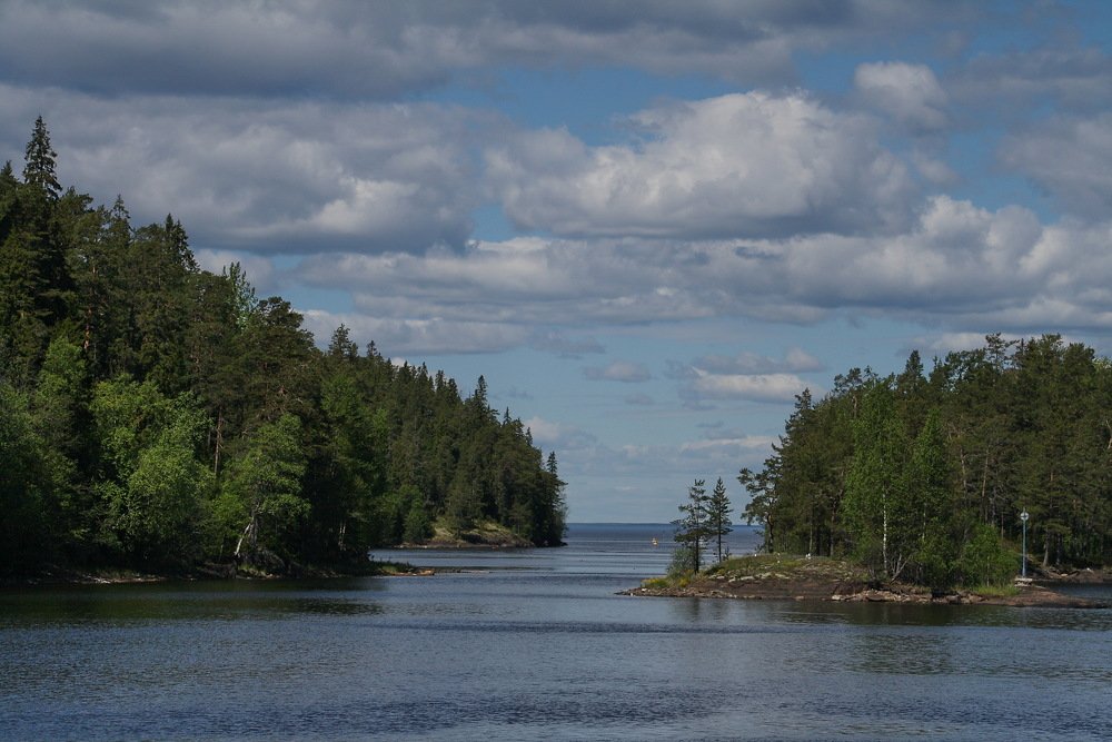 Валаам. Между островами.