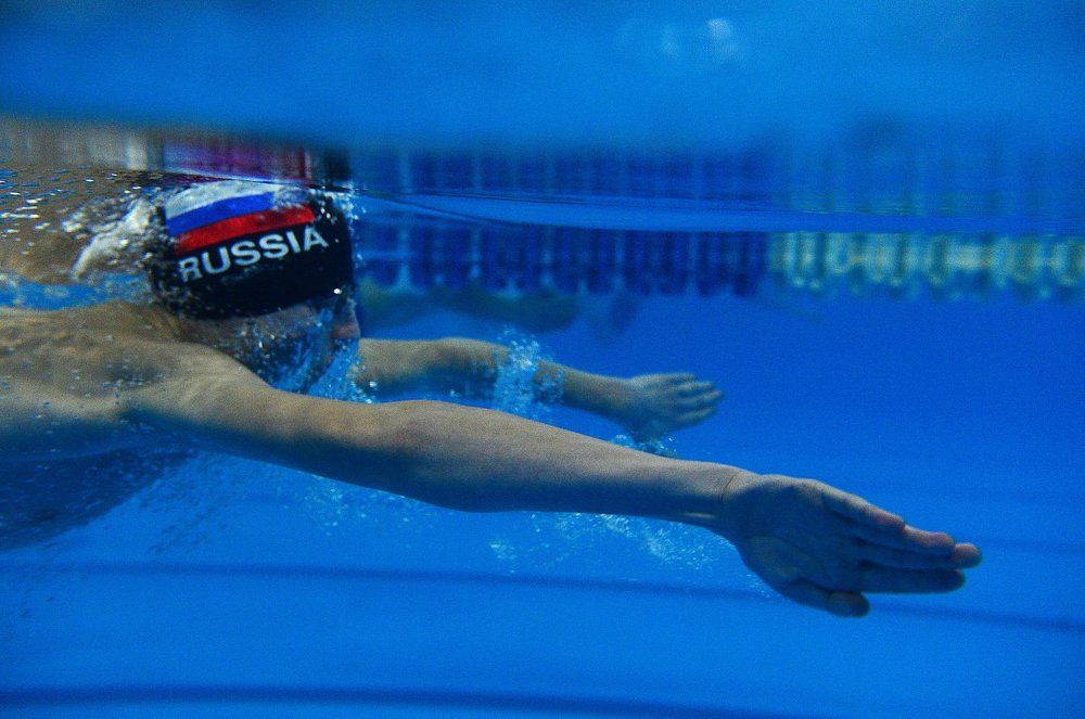 Юный пловец