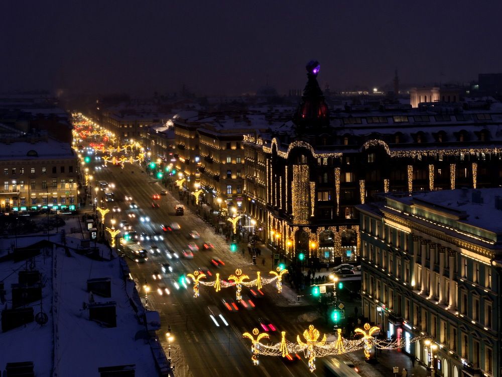 Новогодний Невский