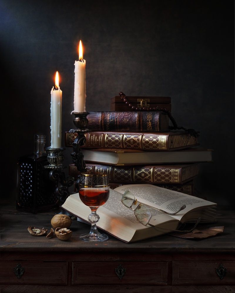 Evening by candlelight/Вечер при свечах