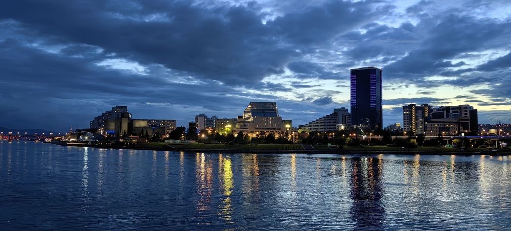 Вечерний Красноярск