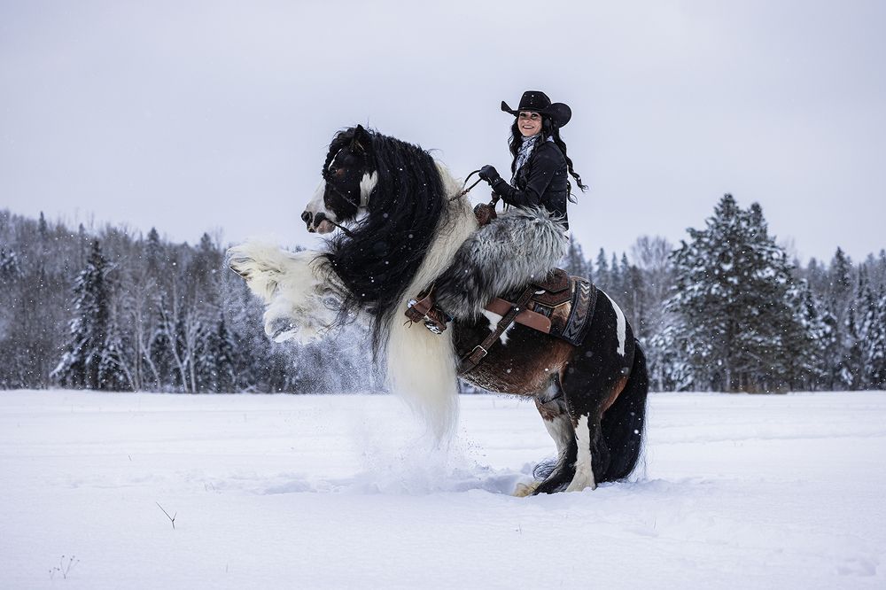 snowflakes and spurs