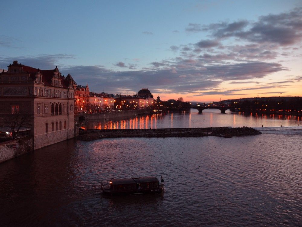 It's almost night...