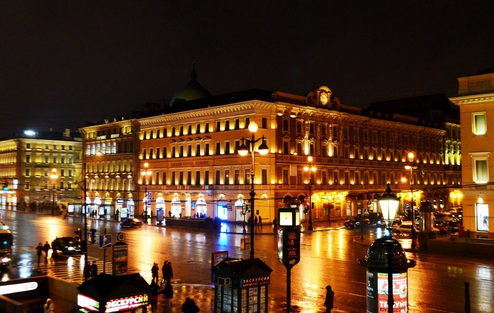 Вечерний Петербург.