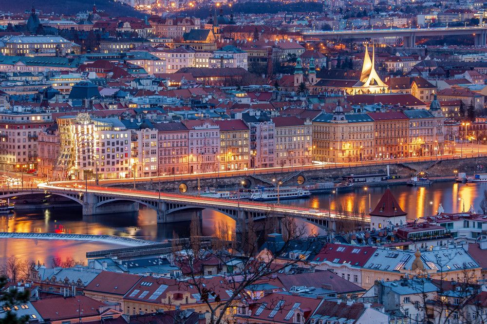 Вечерняя Прага