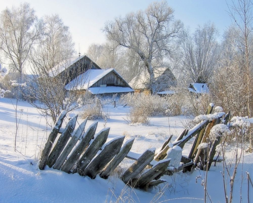 Морозное утро