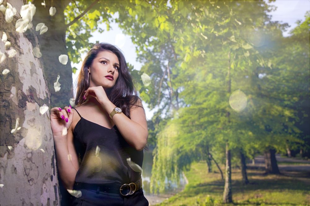 Outdoor photo session