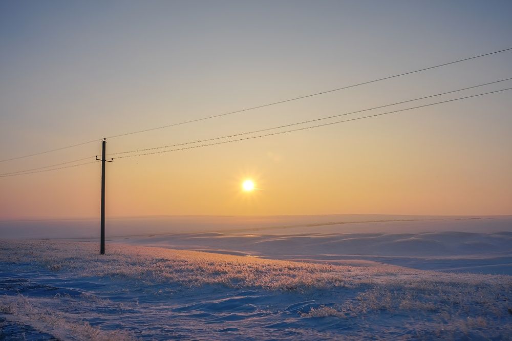 Вечер в степи