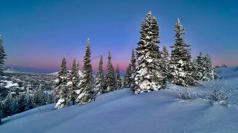 Рассвет в Шерегеше