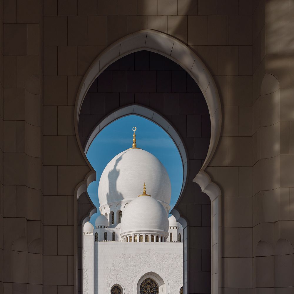Sheikh Zayed Grand Mosque in Abu Dhabi