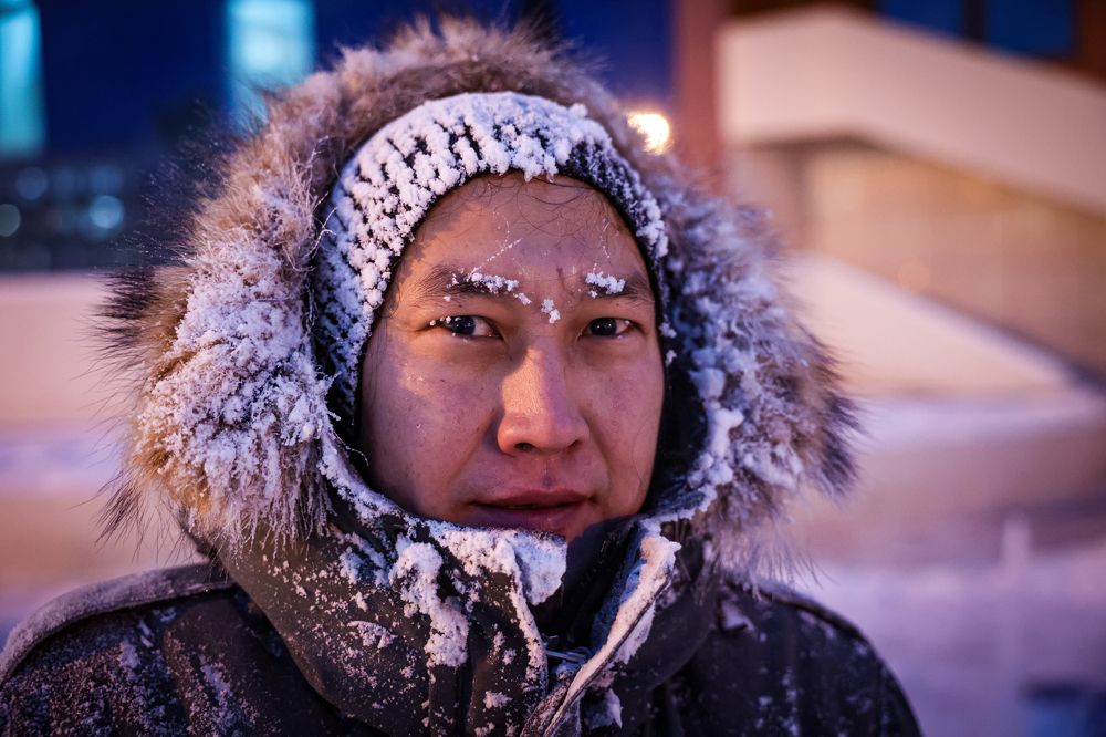 морозный портрет