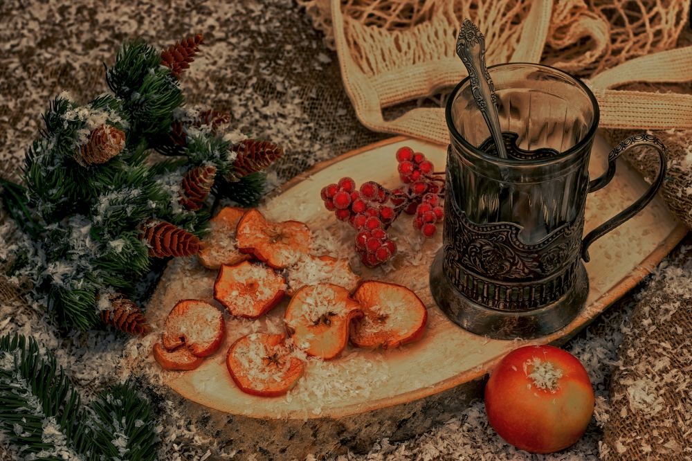 Фруктово-ягодный, зимний чай.