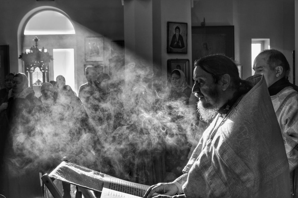 Молебен. Великое освящение воды