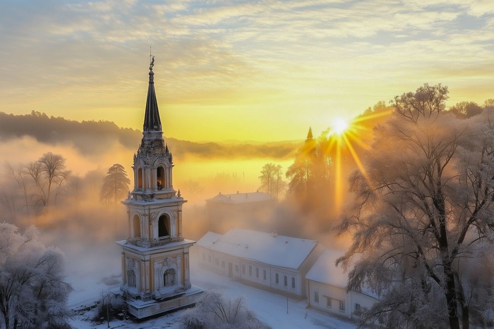 Морозный рассвет