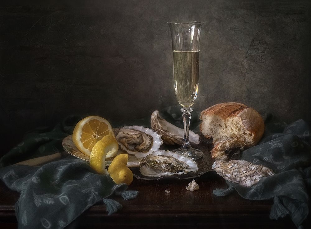 С белым вином