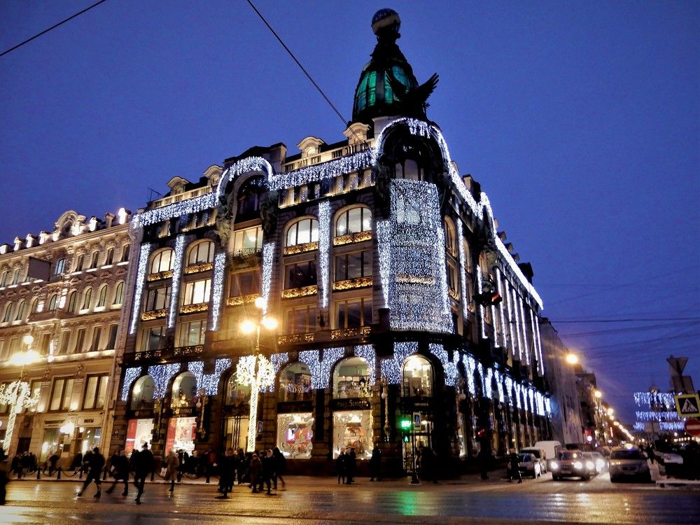 Вечерний Петербург.