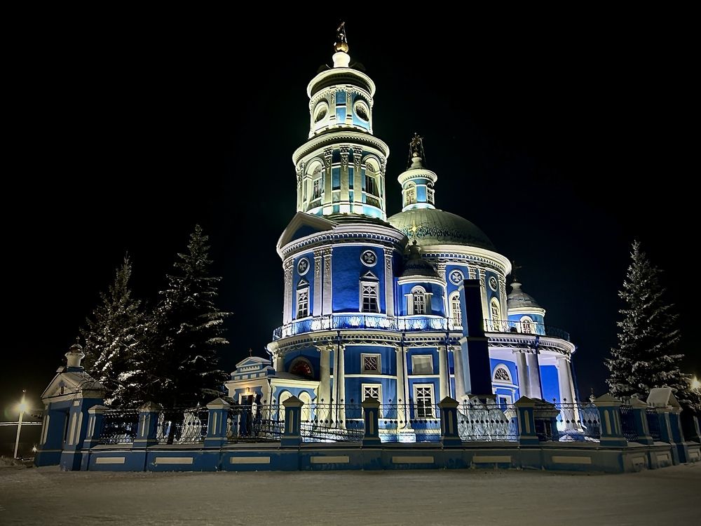 Храм Казанской иконы Божией Матери, посёлок Тельма