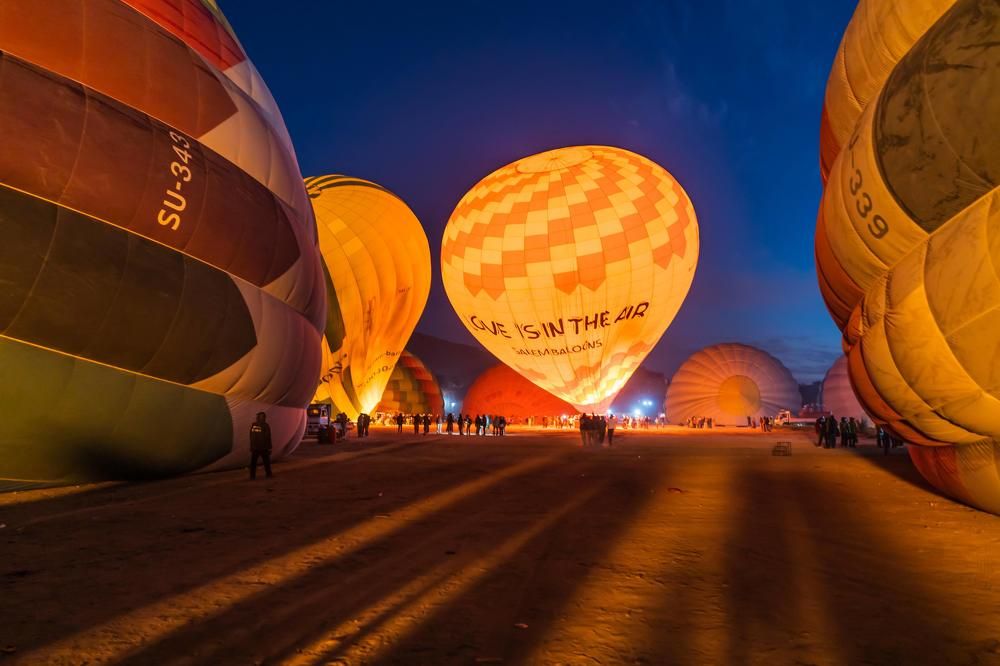 Полет на шарах