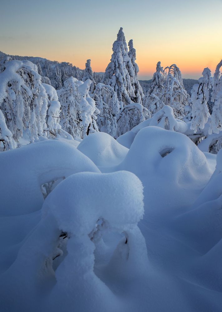 После снегопада