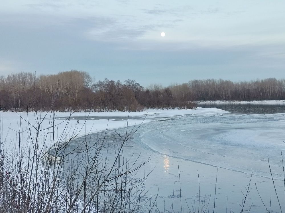 Сияние луны