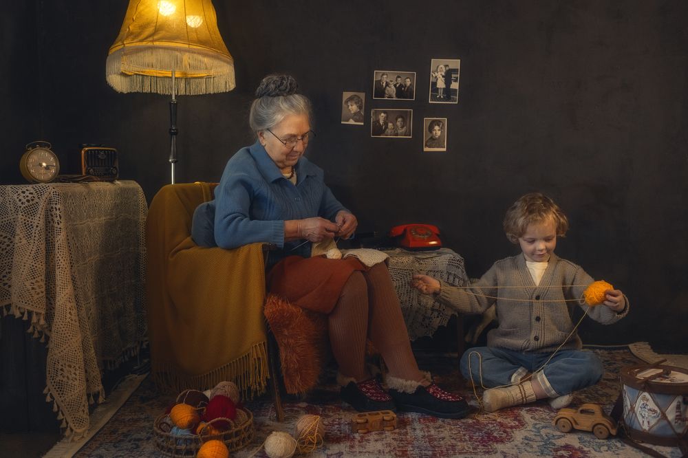 В гостях у бабушки