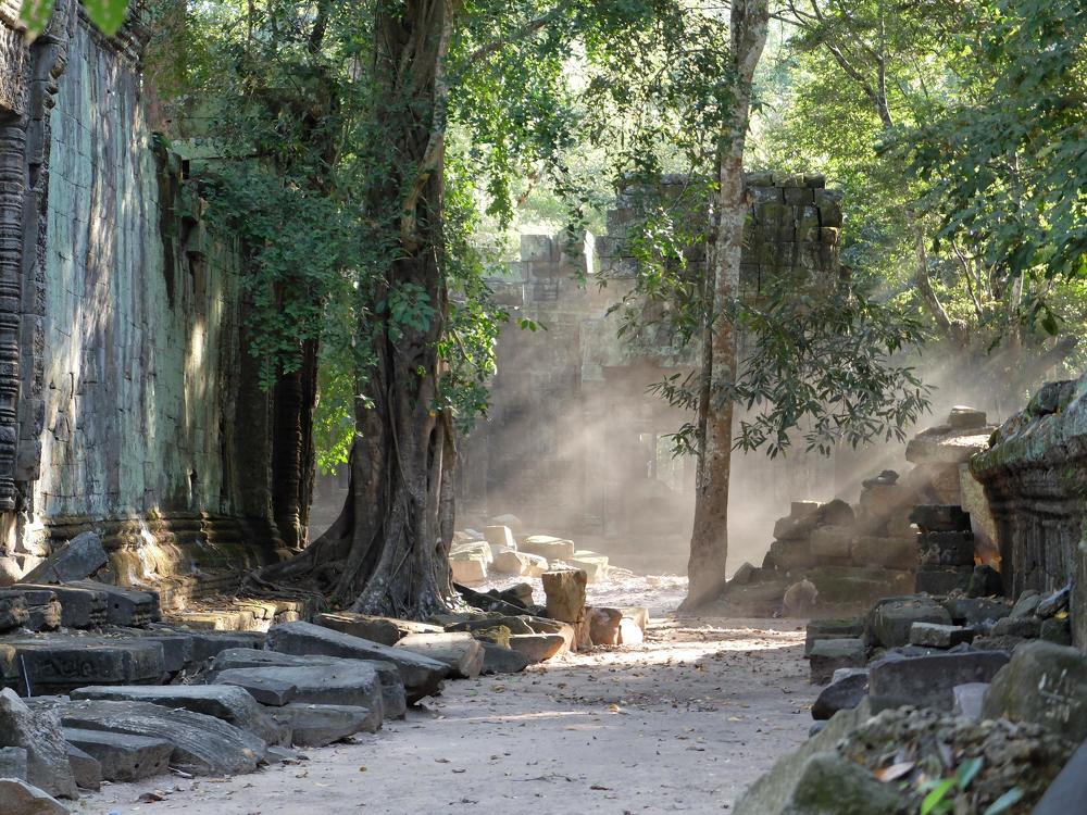 Утро а Ангкоре