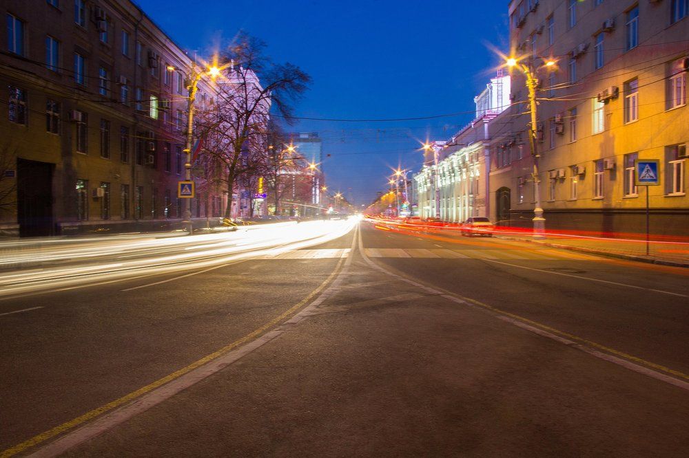 Морозным вечером